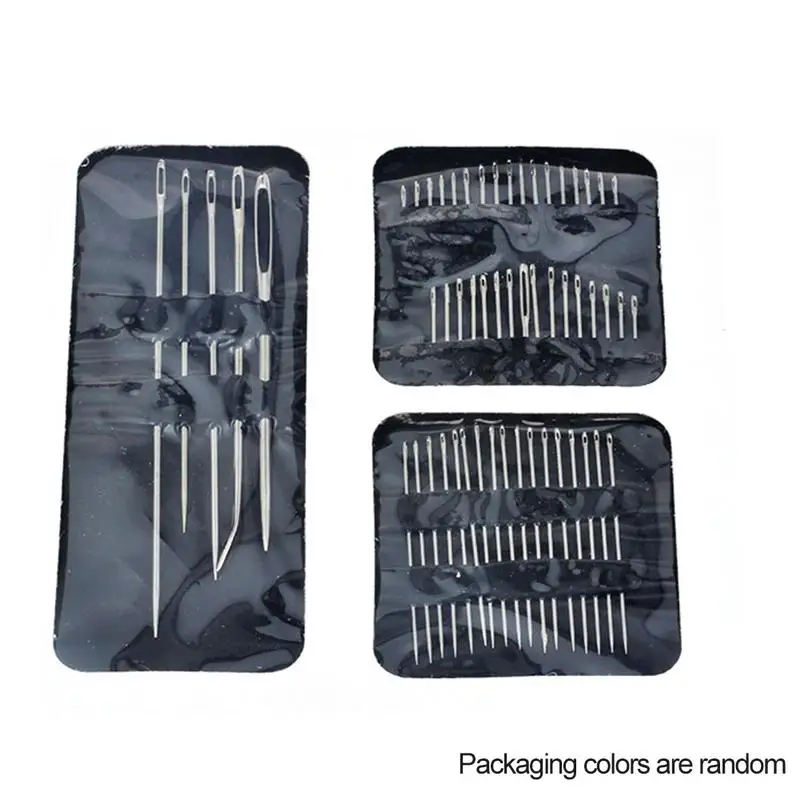 55pcs/set Embroidery Sewing Needles Kits Stainless Steel Sewing Set Mending Craft Quilt Needles Sewing Accessories
55pcs/set Embroidery Sewing Needles Kits Stainless Steel Sewing Set Mending Craft Quilt Needles Sewing Accessories