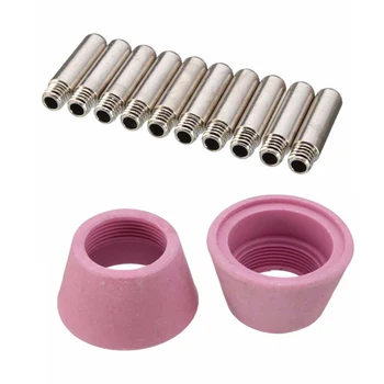 Plasma Electrode Nozzle 35Pcs, Ag60 Sg55 Consumables, Sg-55 Ag-60 Cutting Torch Parts, For Plasma Cutter(Sg 55 Ag 60)
Plasma Electrode Nozzle 35Pcs, Ag60 Sg55 Consumables, Sg-55 Ag-60 Cutting Torch Parts, For Plasma Cutter(Sg 55 Ag 60)
