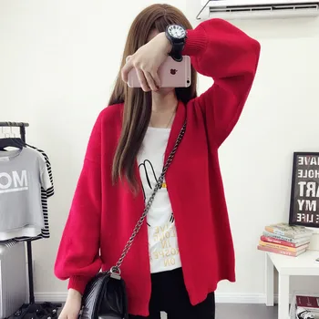 Knitting Upper Garment Woman Cardigan Loose Coat Student 2019 Clothes Short Shawl
Knitting Upper Garment Woman Cardigan Loose Coat Student 2019 Clothes Short Shawl