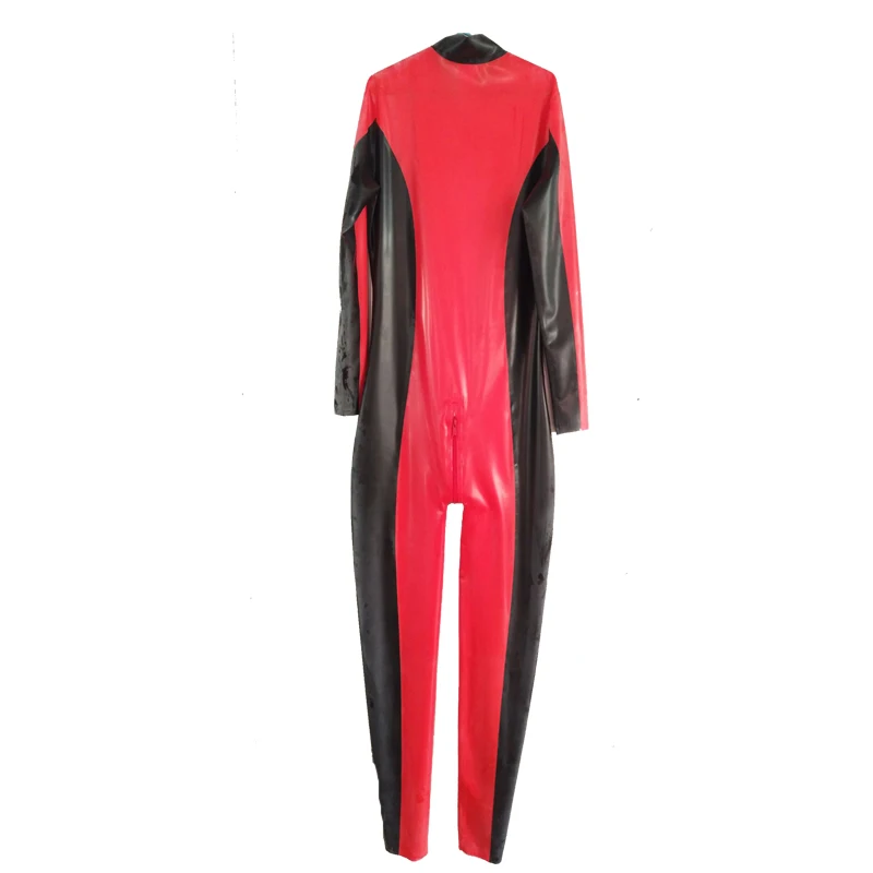 Pure Latex Men Black and Red Catsuit Tight Unique Bodysuit 0.4mm Rubber Size XXS-XXL
Pure Latex Men Black and Red Catsuit Tight Unique Bodysuit 0.4mm Rubber Size XXS-XXL