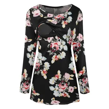 Print Pregnancy Nursing Tops Breastfeeding Maternity Clothes For Pregnant Women Top Feeding T-shirts Maternity Clothing Autumn
Print Pregnancy Nursing Tops Breastfeeding Maternity Clothes For Pregnant Women Top Feeding T-shirts Maternity Clothing Autumn