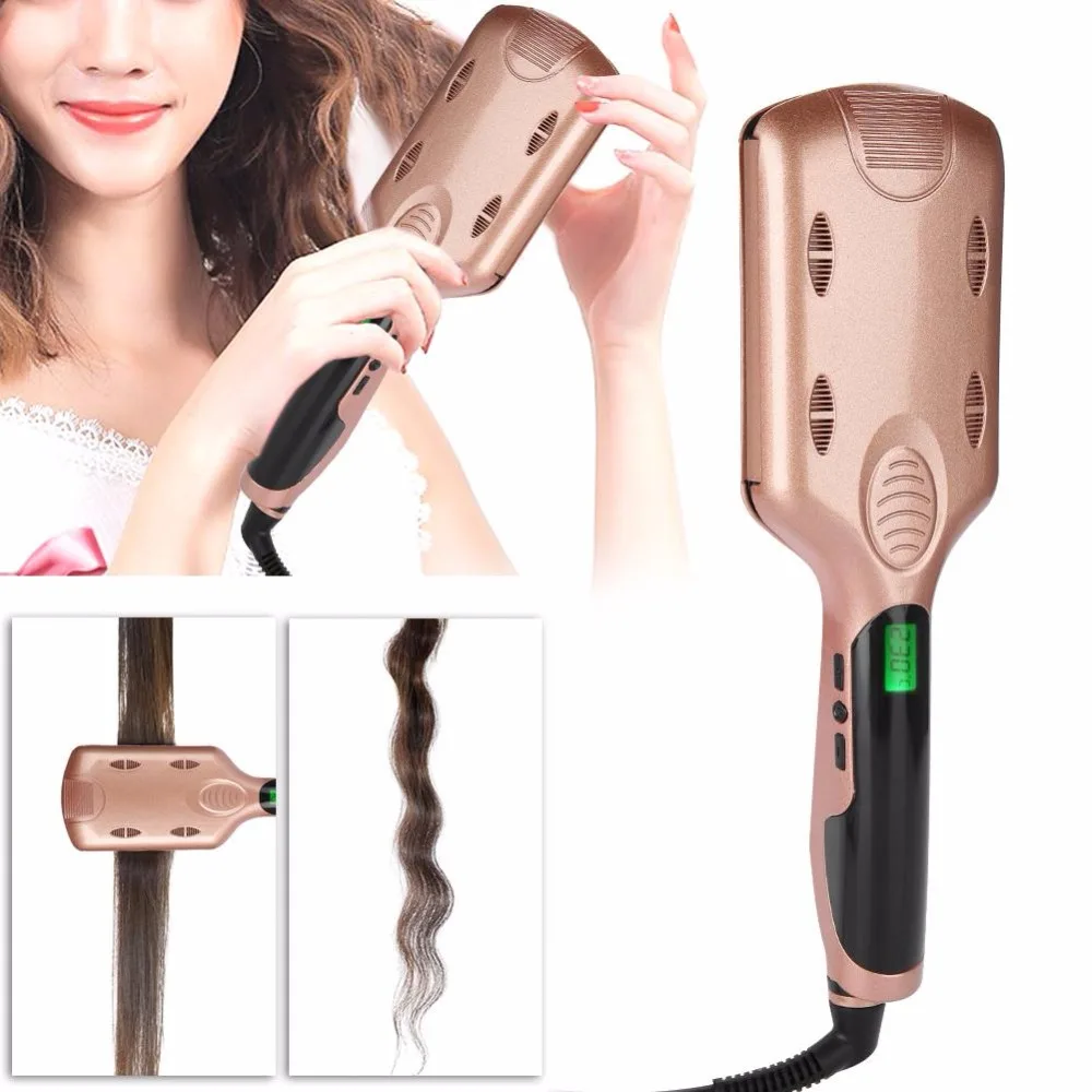 2 Color Iron Professional Hair Straightener Curler 26/32/36mm Steam Spray Automatic Hair Styling Hair Curlers Roller Styler Tool
2 Color Iron Professional Hair Straightener Curler 26/32/36mm Steam Spray Automatic Hair Styling Hair Curlers Roller Styler Tool