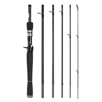Lixada 6 Sections 2.1m / 2.4m Fishing Rod Carbon Spinning Casting Fishing Rod Lure Fishing Rod Hand Pole Fishing Tackles
Lixada 6 Sections 2.1m / 2.4m Fishing Rod Carbon Spinning Casting Fishing Rod Lure Fishing Rod Hand Pole Fishing Tackles