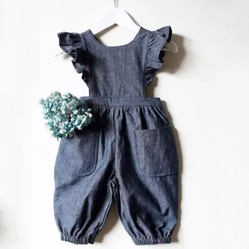 Hot Adorable Toddler Kids Baby Girls Ruffle Stylish Jumpsuit Denim Romper Long Pants Outfit Clothes Sunsuit
Hot Adorable Toddler Kids Baby Girls Ruffle Stylish Jumpsuit Denim Romper Long Pants Outfit Clothes Sunsuit