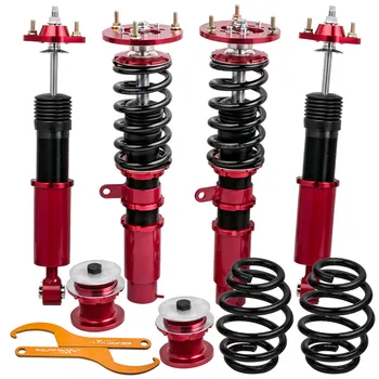Coilovers Coilover Suspension Kit for BMW E46 3 Series 1992-1999 Adj. Height Sway bar Links Red
Coilovers Coilover Suspension Kit for BMW E46 3 Series 1992-1999 Adj. Height Sway bar Links Red