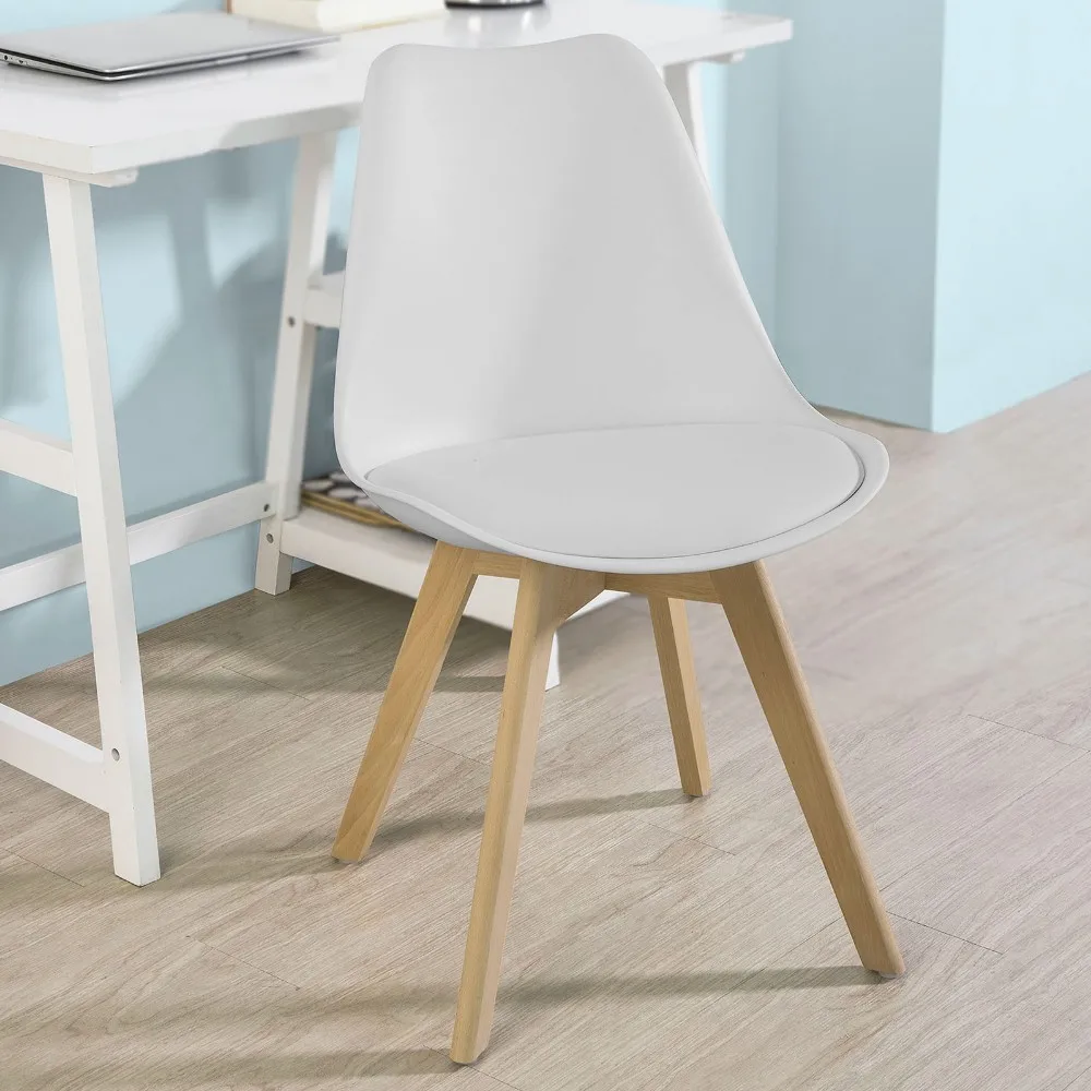 SoBuy FST58-W, Dining Chair Kitchen Office Chair, Natural Solid Wood Legs with Cushioned Seat
SoBuy FST58-W, Dining Chair Kitchen Office Chair, Natural Solid Wood Legs with Cushioned Seat