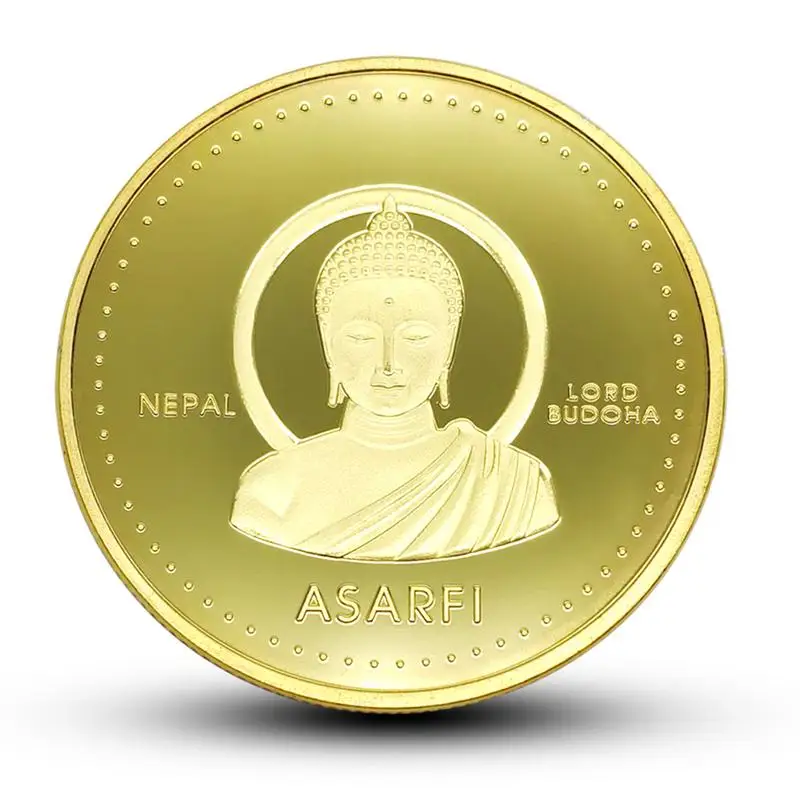 Nepalese Buddha Statue Collection Commemorative Coin Home Decoration Collectible Coins
Nepalese Buddha Statue Collection Commemorative Coin Home Decoration Collectible Coins