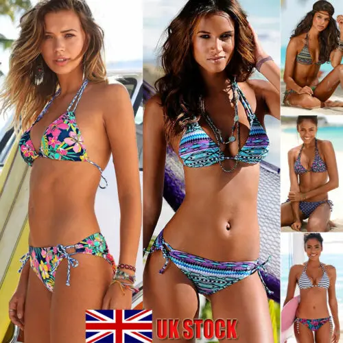 2019 Fashion sexy lady Women PRINT Bandage Bikini Push-up Padded Bra Swimsuit Bathing 2pcs Set Swimwear
2019 Fashion sexy lady Women PRINT Bandage Bikini Push-up Padded Bra Swimsuit Bathing 2pcs Set Swimwear