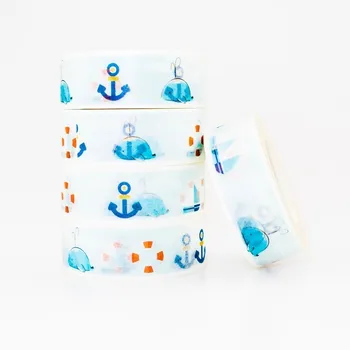 Marine Supplies Pattern Washi masking tape sticky color decorative tape set DIY decoration office stationery scrapbook 1PCS
Marine Supplies Pattern Washi masking tape sticky color decorative tape set DIY decoration office stationery scrapbook 1PCS