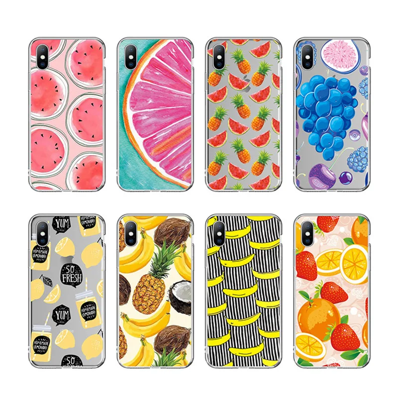 Lovebay Phone Case For iPhone 6 6s 7 8 Plus X XR XS Max 5 5s SE Fashion Cute Cartoon Fruit Lemon Pineapple Soft TPU For iPhone X
Lovebay Phone Case For iPhone 6 6s 7 8 Plus X XR XS Max 5 5s SE Fashion Cute Cartoon Fruit Lemon Pineapple Soft TPU For iPhone X