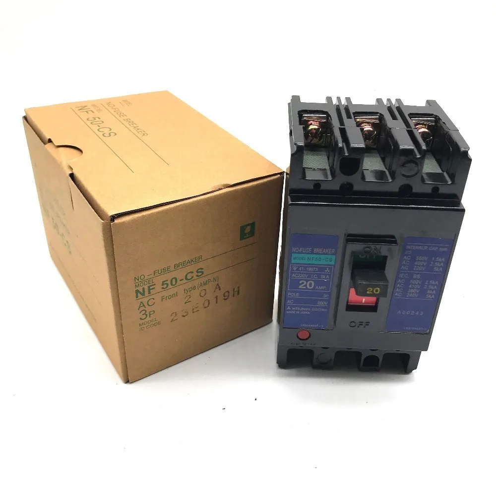 NF50-CS 15A 20A 30A 50A Small machine tool switch molded case circuit breaker MCCB
NF50-CS 15A 20A 30A 50A Small machine tool switch molded case circuit breaker MCCB