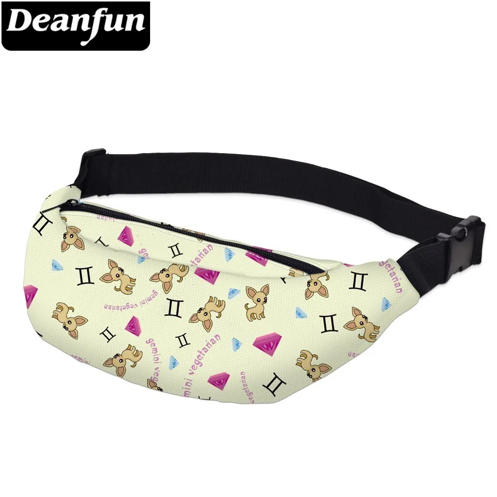 Deanfun Printing Diamond Pattern Chihuahua Fanny Pack Men Waterproof Cute Waist Pack Men for Travel Storage YB-75
Deanfun Printing Diamond Pattern Chihuahua Fanny Pack Men Waterproof Cute Waist Pack Men for Travel Storage YB-75