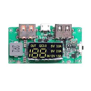 5V Boost High Pass Qc3.0 Fast Charging Press Board With Digital Power Display Mobile Power Circuit Board
5V Boost High Pass Qc3.0 Fast Charging Press Board With Digital Power Display Mobile Power Circuit Board