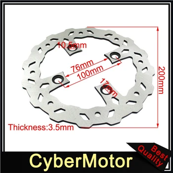 200mm Brake Disc Rotor For SDG Wheel 50cc 70cc 90cc 110cc 125cc 140cc 150cc 160cc 170cc 180cc 190cc Chinese Dirt Bike DHZ WPB
200mm Brake Disc Rotor For SDG Wheel 50cc 70cc 90cc 110cc 125cc 140cc 150cc 160cc 170cc 180cc 190cc Chinese Dirt Bike DHZ WPB