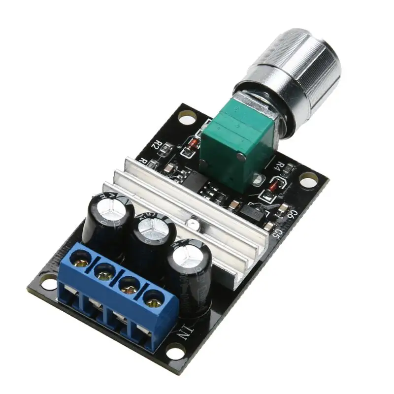 Universal PWM Adjustable Motor Speed Control Switch Controller from 0%-100% DC 80W Motor Speed Controller access
Universal PWM Adjustable Motor Speed Control Switch Controller from 0%-100% DC 80W Motor Speed Controller access