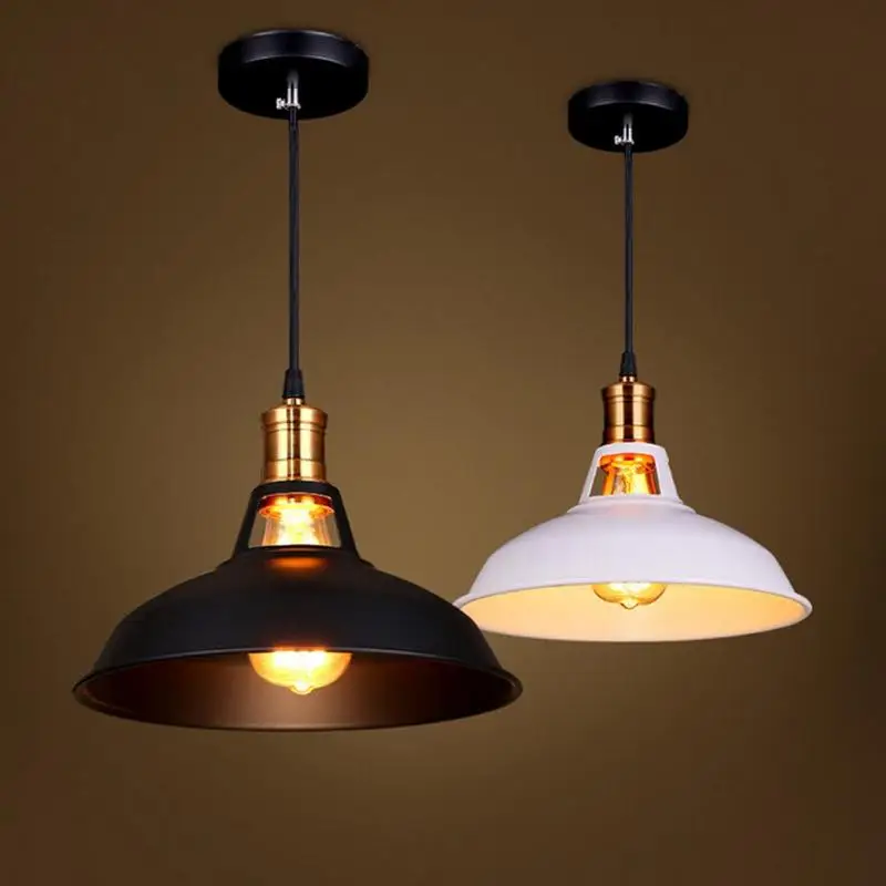 Industrial Iron Art E27 Pendant Light Lamp Kitchen Dining Hang Lampshade Loft Pendant Lamp Metal Hanging Lamp Without Bulb
Industrial Iron Art E27 Pendant Light Lamp Kitchen Dining Hang Lampshade Loft Pendant Lamp Metal Hanging Lamp Without Bulb