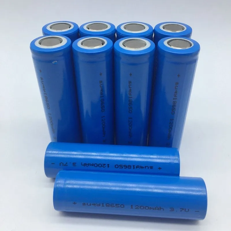 Suqy 100% Bateria Recargable 3.7v Li Ion 18650 1200mAh Rechargeable Bateries 18650 Battery 3.7v Li Ion Rechargeable Batteries
Suqy 100% Bateria Recargable 3.7v Li Ion 18650 1200mAh Rechargeable Bateries 18650 Battery 3.7v Li Ion Rechargeable Batteries