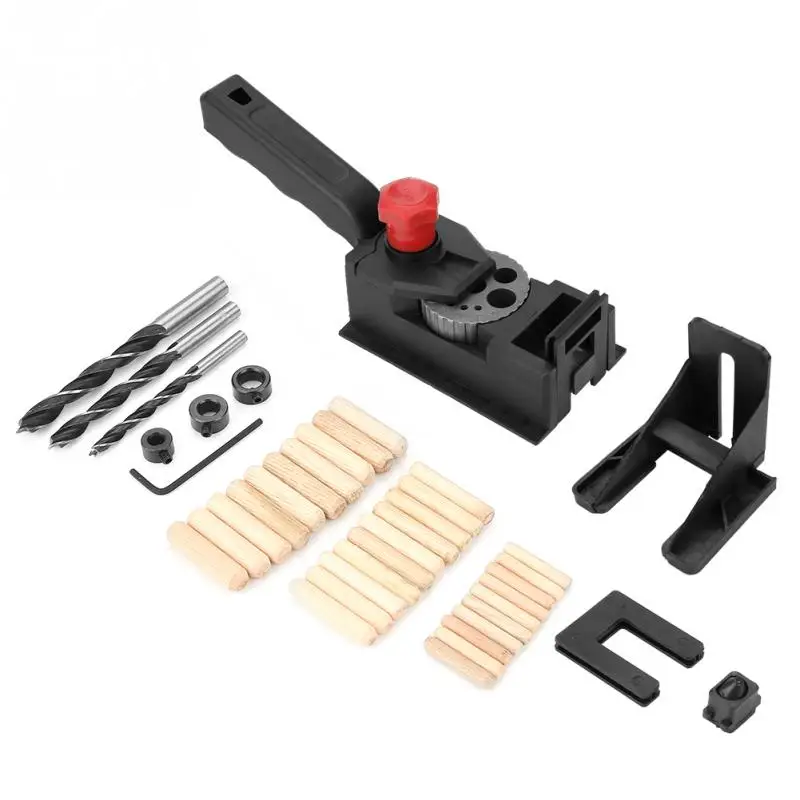 38pcs/set Wood Dowel Straight Hole Drilling Guide Drill Bits Woodworking Carpentry Positioner Locator Tools.
38pcs/set Wood Dowel Straight Hole Drilling Guide Drill Bits Woodworking Carpentry Positioner Locator Tools.