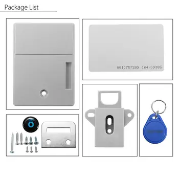 Safety Battery RFID Cabinet Drawer Lock DIY Hidden Digital Lock without Perforate Hole
Safety Battery RFID Cabinet Drawer Lock DIY Hidden Digital Lock without Perforate Hole