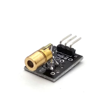 Smart Electronics New KY-008 3pin 650nm Red Laser Transmitter Dot Diode Copper Head Module for Arduino AVR PIC DIY
Smart Electronics New KY-008 3pin 650nm Red Laser Transmitter Dot Diode Copper Head Module for Arduino AVR PIC DIY