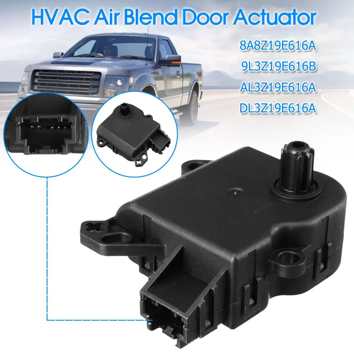 Car Air Conditioning Damper Actuator Heater Hybrid Door Motor Actuator For Ford F150 604-252 DL3Z19E616A 9L3Z19E616B 8A8Z19E616
Car Air Conditioning Damper Actuator Heater Hybrid Door Motor Actuator For Ford F150 604-252 DL3Z19E616A 9L3Z19E616B 8A8Z19E616