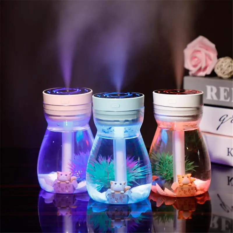 380ml Colorful Night Light Humidifier for Home Essential Oil Diffuser Atomizer USB Air Humidifier Air Purifier Mist Maker
380ml Colorful Night Light Humidifier for Home Essential Oil Diffuser Atomizer USB Air Humidifier Air Purifier Mist Maker