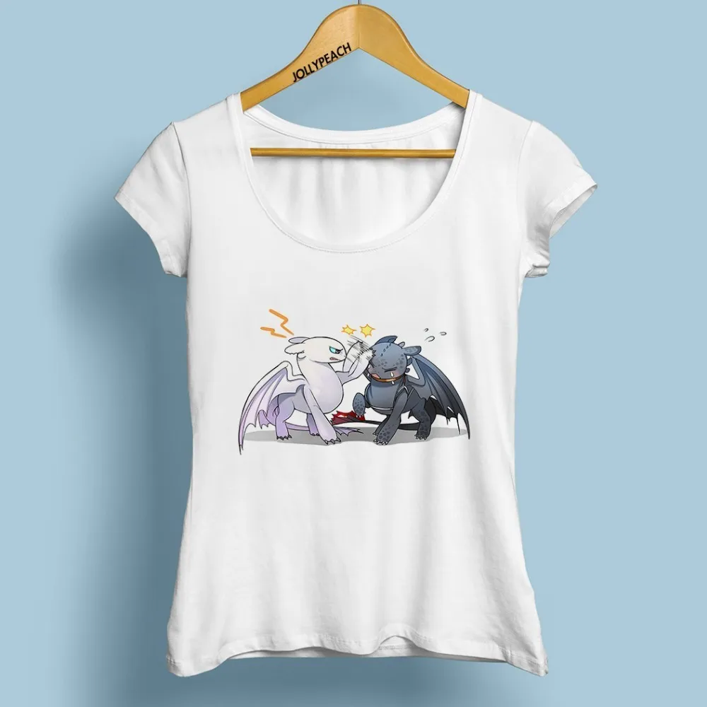 Toothless and Light Fury funny anime tshirt women 2019 summer new white casual t shirt femme How to Train Your Dragon t-shirts
Toothless and Light Fury funny anime tshirt women 2019 summer new white casual t shirt femme How to Train Your Dragon t-shirts