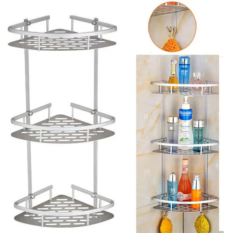 High Quality 2/3Tier Corner Storage Holder Shelves Bathroom Shampoo Shower Kitchen Storage Rack Organizer Bath Accessory Sets
High Quality 2/3Tier Corner Storage Holder Shelves Bathroom Shampoo Shower Kitchen Storage Rack Organizer Bath Accessory Sets