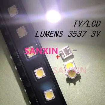 10000PCS lumens LED Backlight 1W 3V 3535 3537 Cool white LCD Backlight for TV Application A129CECEBP18A-2092 4D
10000PCS lumens LED Backlight 1W 3V 3535 3537 Cool white LCD Backlight for TV Application A129CECEBP18A-2092 4D