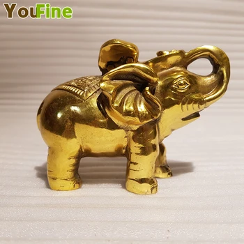 Chinese style bronze elephant elephant sculpture home Feng Shui ornaments indoor office space decorations
Chinese style bronze elephant elephant sculpture home Feng Shui ornaments indoor office space decorations