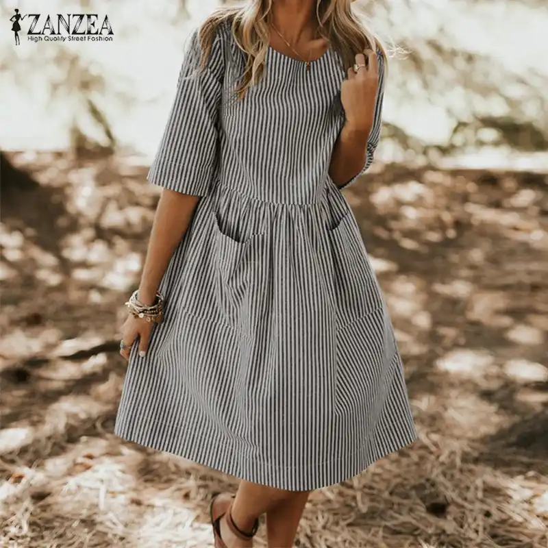 plus size sundress with pockets