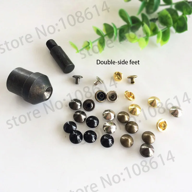 DIY 100pcs 7mm cone rivet for garment studs for leather and spikes for boots accessories cone shape rivets with feet basic color
DIY 100pcs 7mm cone rivet for garment studs for leather and spikes for boots accessories cone shape rivets with feet basic color