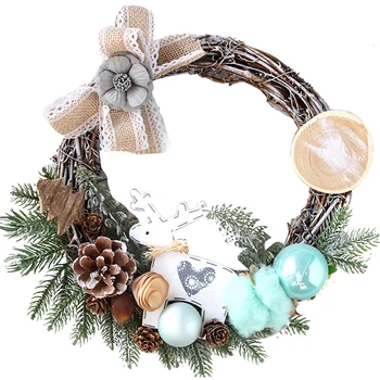 Christmas Wreath New Year Artificial Pinecone Ball Hanging Garland For Home Bar Christmas Wall Door Hanging Ornaments
Christmas Wreath New Year Artificial Pinecone Ball Hanging Garland For Home Bar Christmas Wall Door Hanging Ornaments