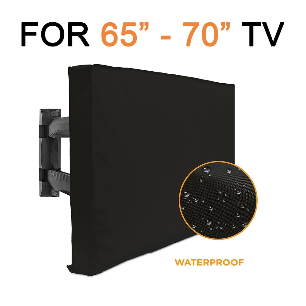 Jombo Outdoor TV Cover 52" 58" 60" 65" 70" with Bottom Weatherproof Dust-proof Microfiber TV Screen Protector Patio TV Covers
Jombo Outdoor TV Cover 52" 58" 60" 65" 70" with Bottom Weatherproof Dust-proof Microfiber TV Screen Protector Patio TV Covers