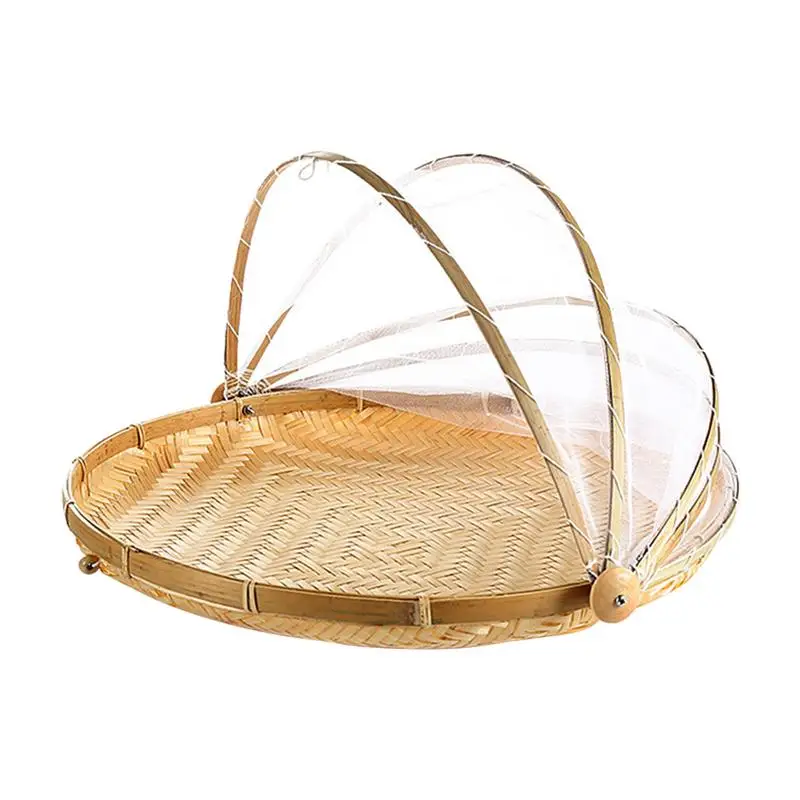 High Quality Protect Basket Hand Woven Dustproof Basket Multiple Usage Bread Basket Fruit Cover Picnic Sunproof Gauze Baskets
High Quality Protect Basket Hand Woven Dustproof Basket Multiple Usage Bread Basket Fruit Cover Picnic Sunproof Gauze Baskets