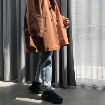 2019Winter Autumn New Men's Trend Brand Slim Casual Warm Clothes Korean Fashion Loose Thick Long Trench Coat Pocket Jacket Parks
2019Winter Autumn New Men's Trend Brand Slim Casual Warm Clothes Korean Fashion Loose Thick Long Trench Coat Pocket Jacket Parks