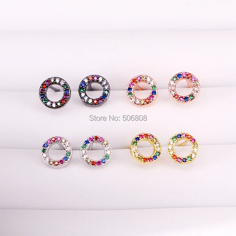 12 Pairs ZYZ339-1532 gold silver rose gold metal color trendy paved rainbow cz round stud earrings for women
12 Pairs ZYZ339-1532 gold silver rose gold metal color trendy paved rainbow cz round stud earrings for women