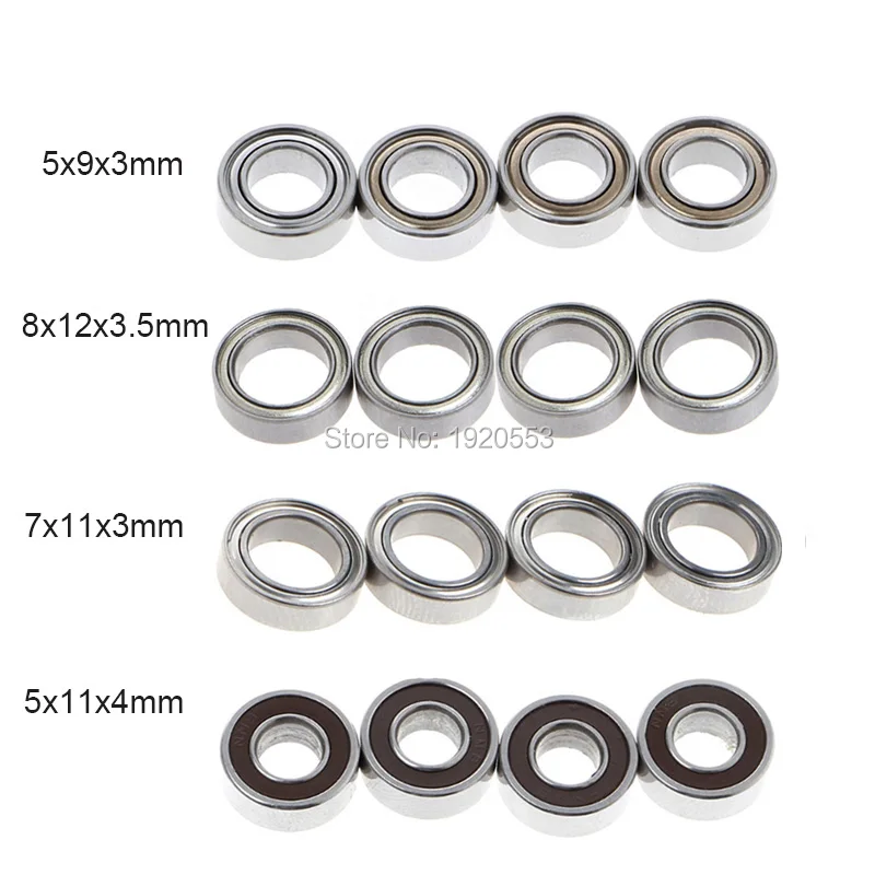 Ball Bearing 12428-0092 5x9x3mm 12428-0093 8x12x3.5mm 12428-0094 7x11x3mm 12428-0095 5x11x4mm Part For Wltoys 12428 12423 RC Car
Ball Bearing 12428-0092 5x9x3mm 12428-0093 8x12x3.5mm 12428-0094 7x11x3mm 12428-0095 5x11x4mm Part For Wltoys 12428 12423 RC Car