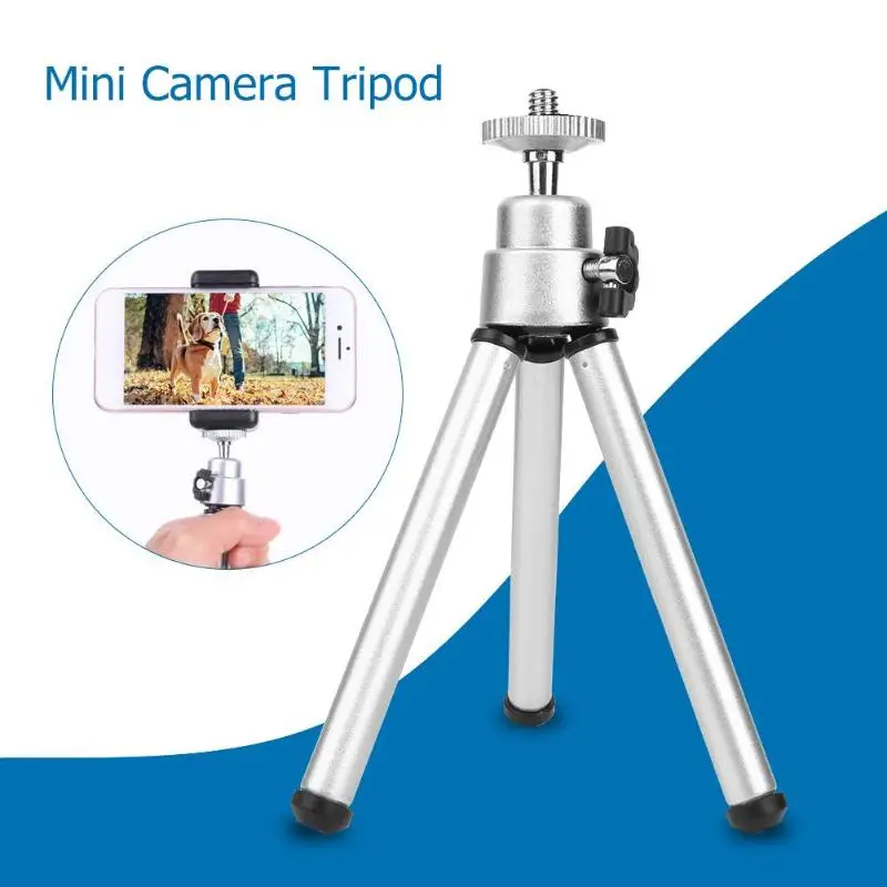 Aluminum Telescopic Mini Camera Tripod Stand Holder Monopod w/1/4 Screw Interface for Digital Camera Phone Desktop
Aluminum Telescopic Mini Camera Tripod Stand Holder Monopod w/1/4 Screw Interface for Digital Camera Phone Desktop
