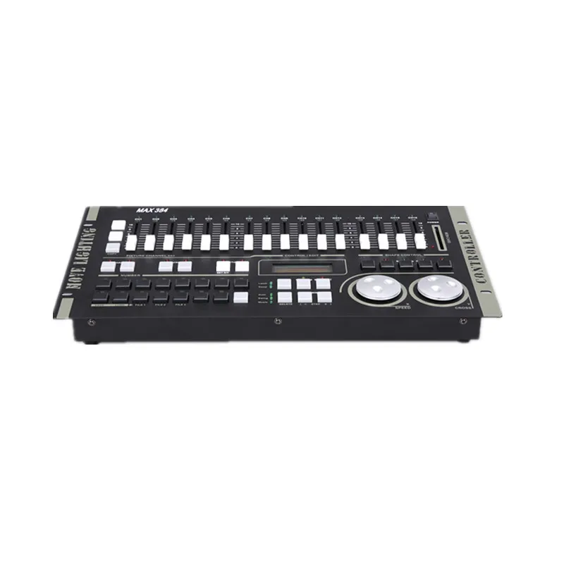 DMX Max 384 moving light controller computer lighting console can control 30pcs stage lights equipment buit in shape program
DMX Max 384 moving light controller computer lighting console can control 30pcs stage lights equipment buit in shape program