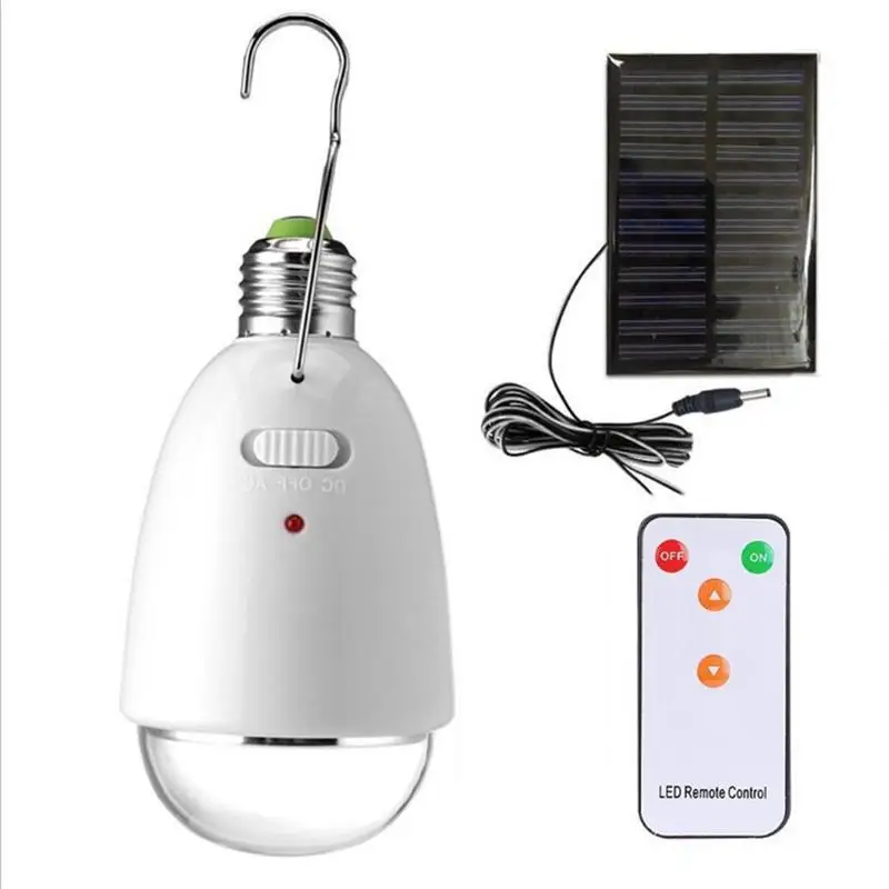 Waterp LED Solar Light Bulb 12 Solar Panel Multi-functional Rechargeable Remote Control Emergency Bulb Portable Hanging Lamp
Waterp LED Solar Light Bulb 12 Solar Panel Multi-functional Rechargeable Remote Control Emergency Bulb Portable Hanging Lamp