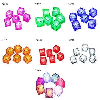 12pcs DIY LED Ice Cubes Colorful Flash LED Light Ice Cubes Luminous LED Glowing Induction Wedding Festival Christmas Party Decor
12pcs DIY LED Ice Cubes Colorful Flash LED Light Ice Cubes Luminous LED Glowing Induction Wedding Festival Christmas Party Decor