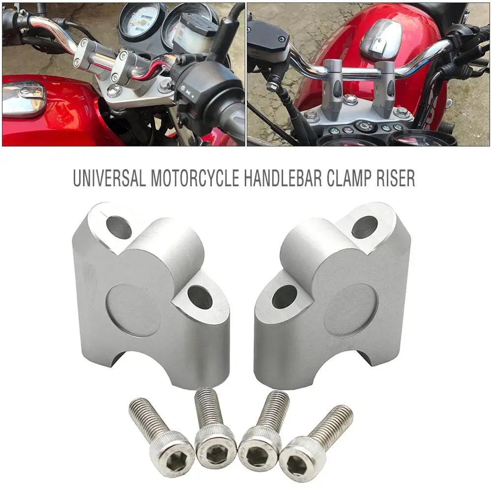 Universal Motorcycle Handlebar Clamp Riser Back Move Mount 22mm Motorbike Accessories
Universal Motorcycle Handlebar Clamp Riser Back Move Mount 22mm Motorbike Accessories