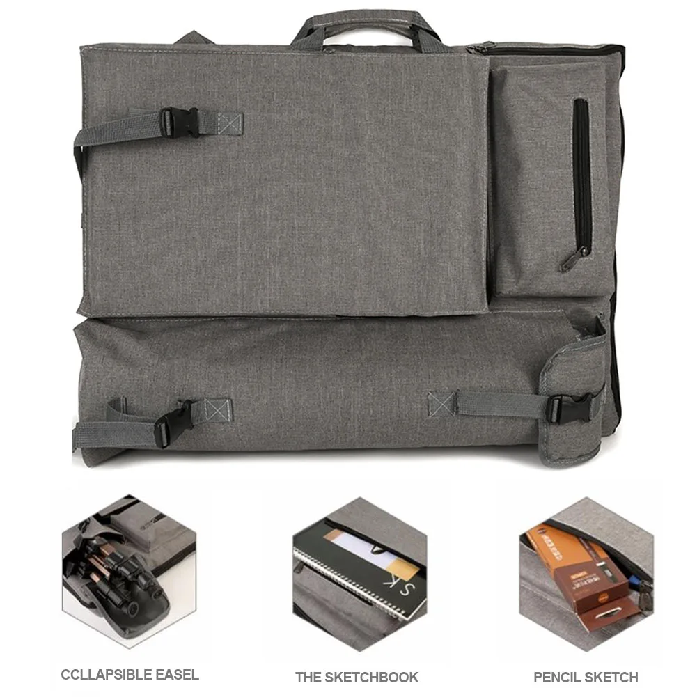 Large Capacity Backpack Art Bag Canvas Artist Students Travel Sketch Waterproof Multifunctional Zipper Painting Set
Large Capacity Backpack Art Bag Canvas Artist Students Travel Sketch Waterproof Multifunctional Zipper Painting Set