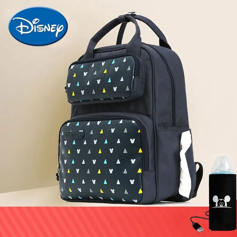 Disney Mummy Backpack Baby Diaper Bags USB Heating Large Capacity Waterproof Fashion Maternity Baby Care Bag Travel Backpack
Disney Mummy Backpack Baby Diaper Bags USB Heating Large Capacity Waterproof Fashion Maternity Baby Care Bag Travel Backpack