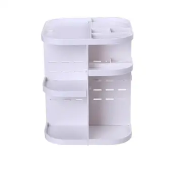 Acrylic 360 Degrees Rotatable Makeup Cosmetics Jewelry Storage Box Case Organizer (White)
Acrylic 360 Degrees Rotatable Makeup Cosmetics Jewelry Storage Box Case Organizer (White)