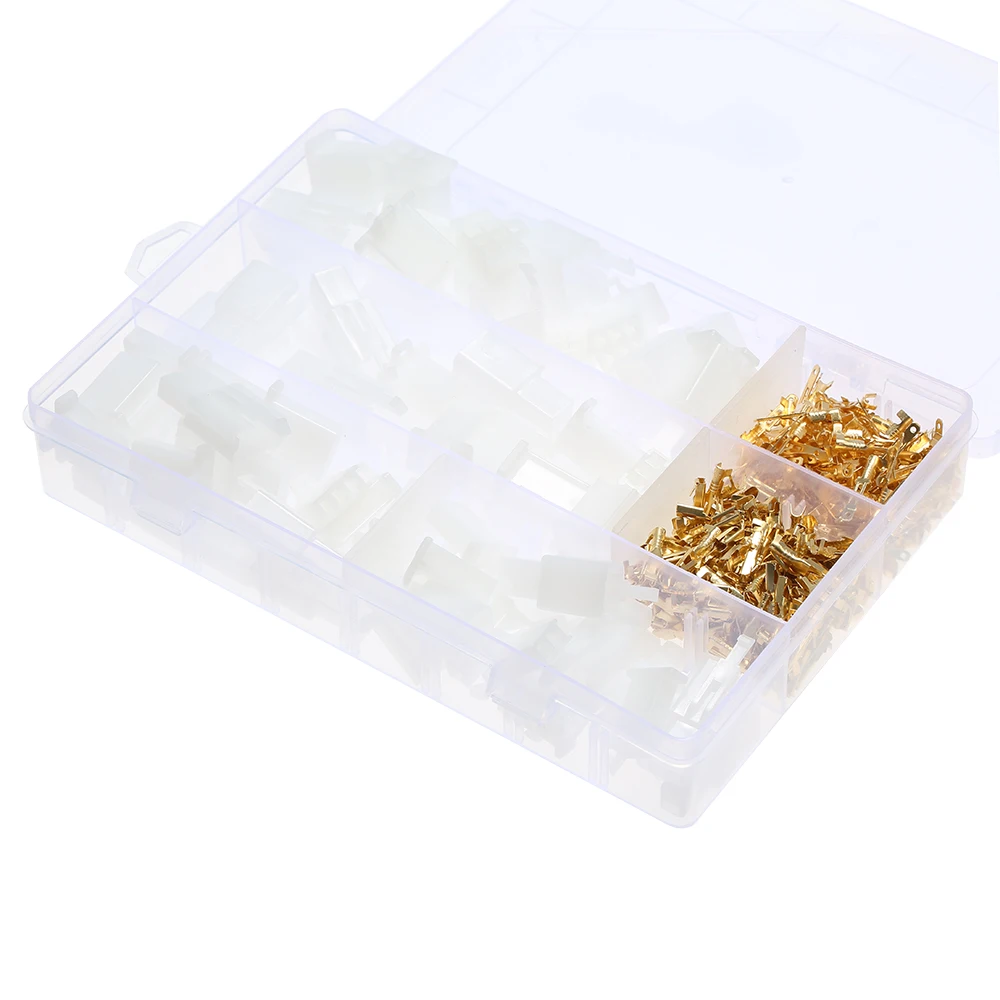 Total 380PCS/Box 40 Sets Motorcycle Car Auto Electrical 2.8mm 2/3/4/6 Pin Wire Terminal Connectors with Storage Box
Total 380PCS/Box 40 Sets Motorcycle Car Auto Electrical 2.8mm 2/3/4/6 Pin Wire Terminal Connectors with Storage Box