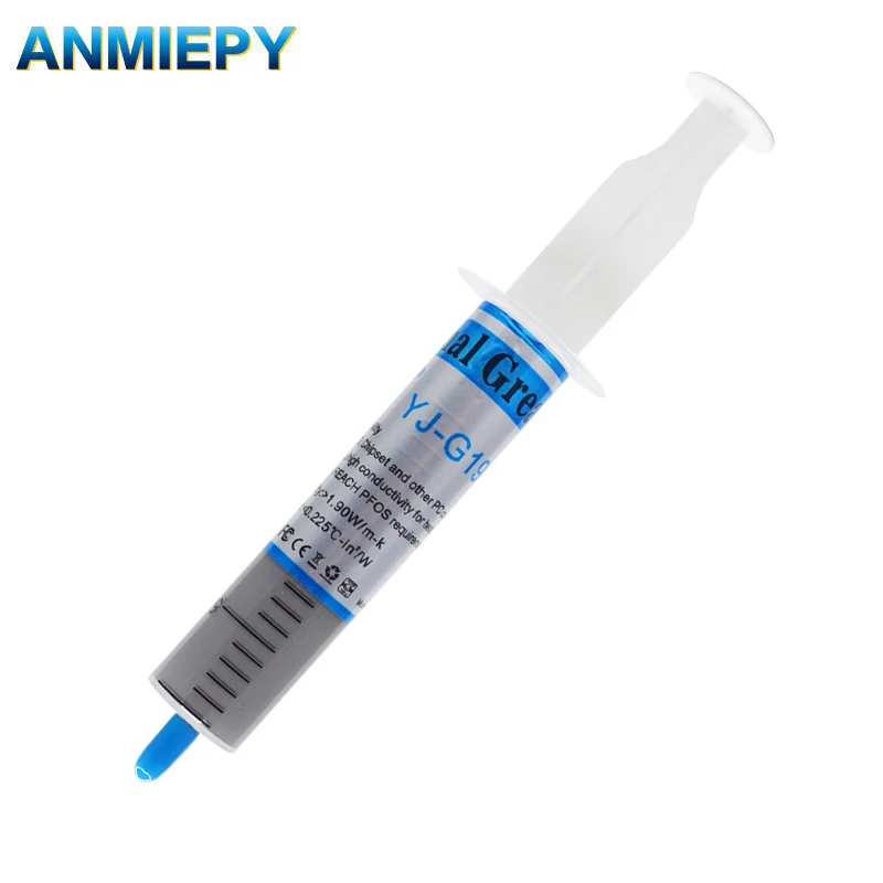 30g Grey Heat Sink Silicone Compound Thermal Conductive Needle Grease Paste for LED Cooling CPU GPU Compound Glue Thermal Pastes
30g Grey Heat Sink Silicone Compound Thermal Conductive Needle Grease Paste for LED Cooling CPU GPU Compound Glue Thermal Pastes