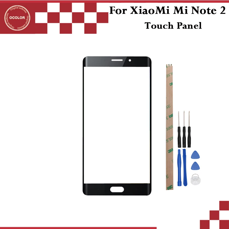 ocolor For XiaoMi Mi Note 2 Front Touch Screen Outer Glass Panel Fit Replacement For XiaoMi Mi Note 2 Phone Accessories +Tools
ocolor For XiaoMi Mi Note 2 Front Touch Screen Outer Glass Panel Fit Replacement For XiaoMi Mi Note 2 Phone Accessories +Tools