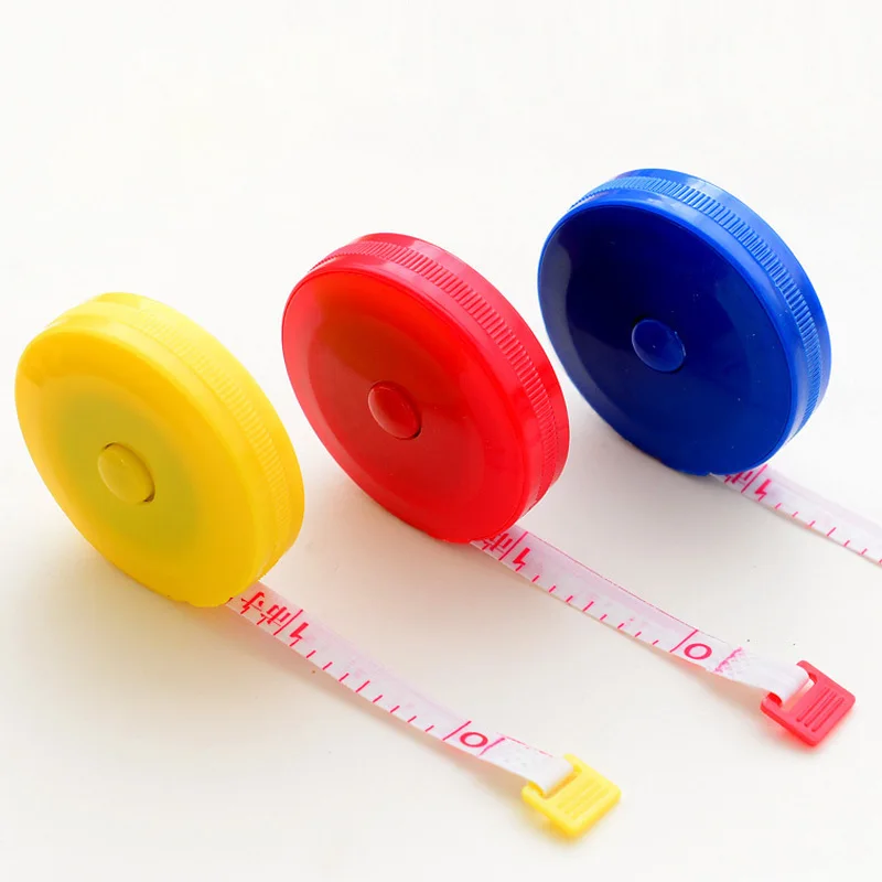 New portable 1.5m retractable ruler centimeter/inch tape measure mini ruler Colorful cute design Great for travel camping
New portable 1.5m retractable ruler centimeter/inch tape measure mini ruler Colorful cute design Great for travel camping
